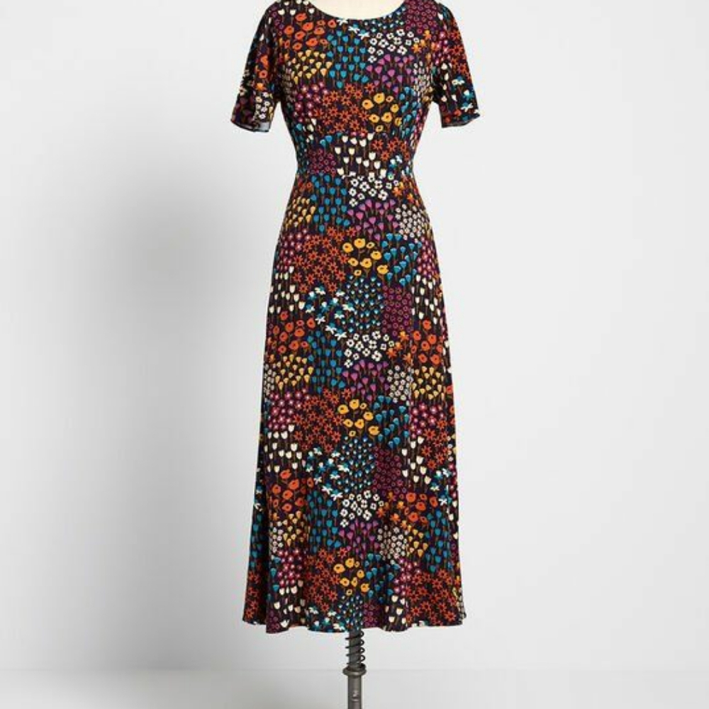 Princess Highway x Modcloth There Will Be Blooms Floral Maxi Size 12 (AU)
